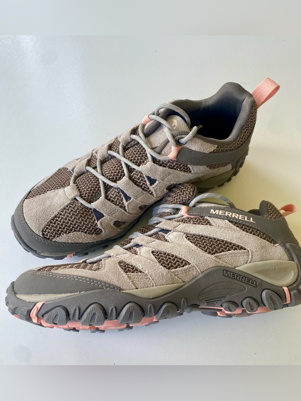 Merrell Alverstone Hiking Shoe Suede Breathable Sz 9.5 $120 LAST CALL